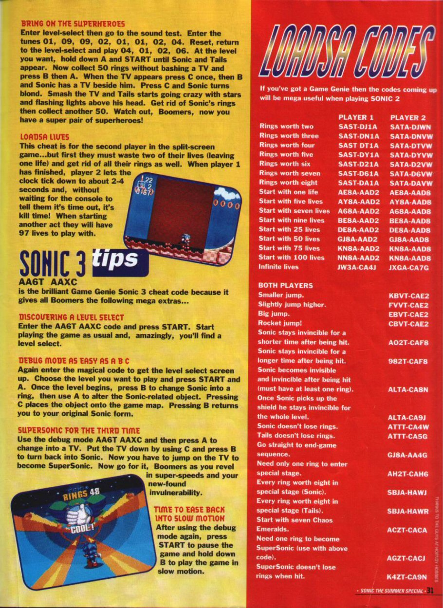 Sonic Holiday Special - Summer 1994 Page 28